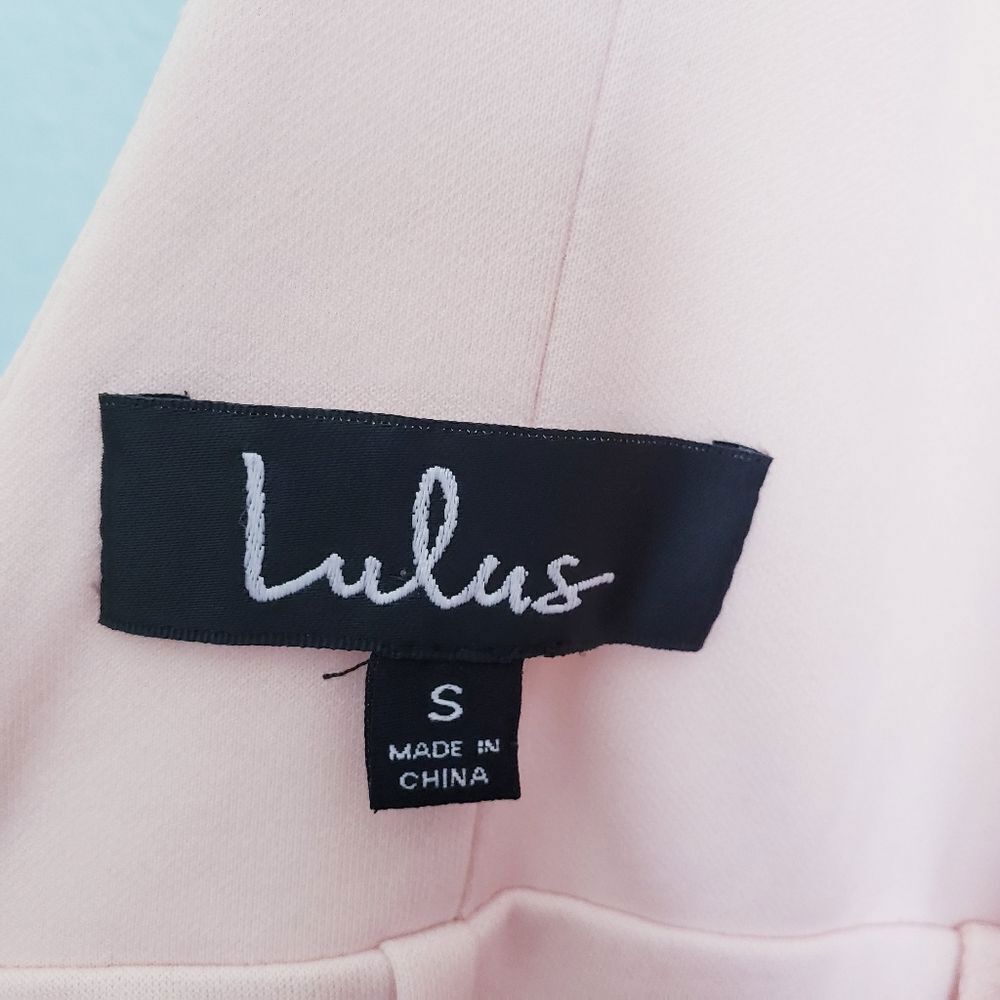 Lulu's Ephemeral Allure Baby Pink Lace Maxi Dress - Picture 11 of 13